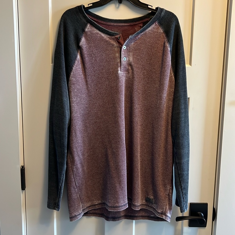 Flag & Anthem Waffle Henley